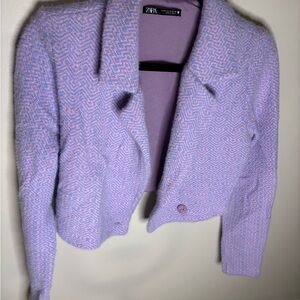Zara Women's Cropped Blazer
